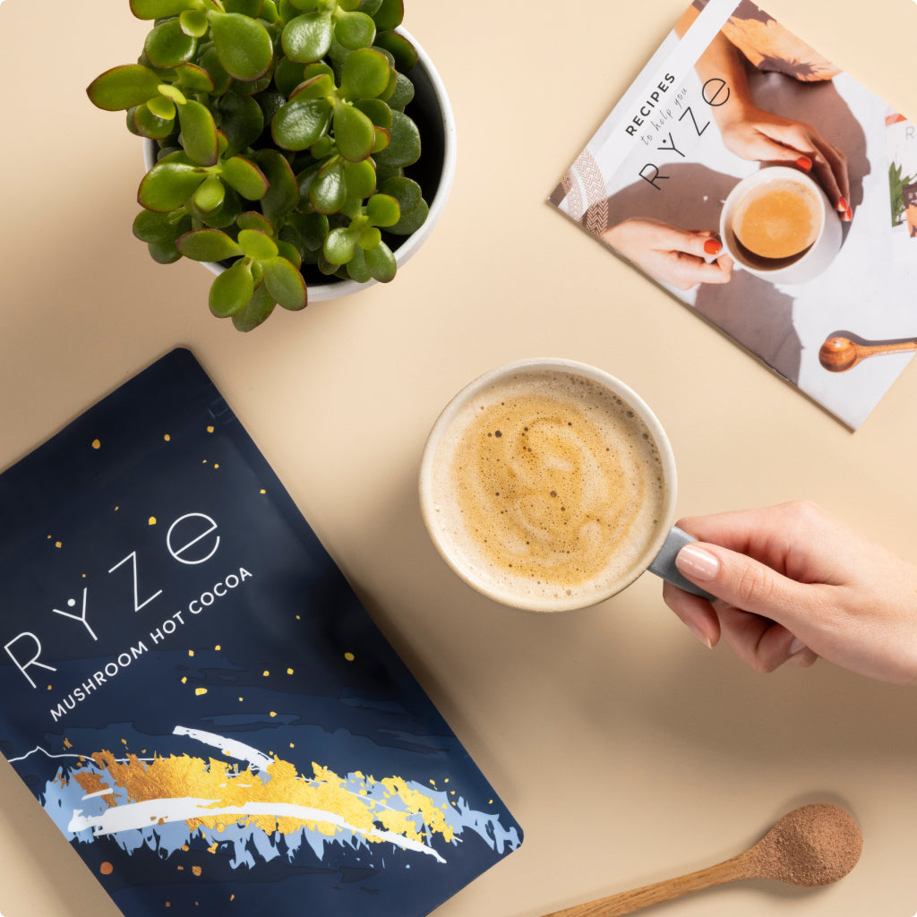 RYZE Nighttime Mushroom Cocoa Starter Bag - Quick Grab