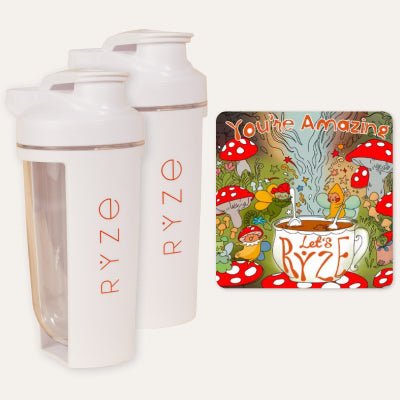 2 Shaker Bottles + FREE Gifts - Fresh Style