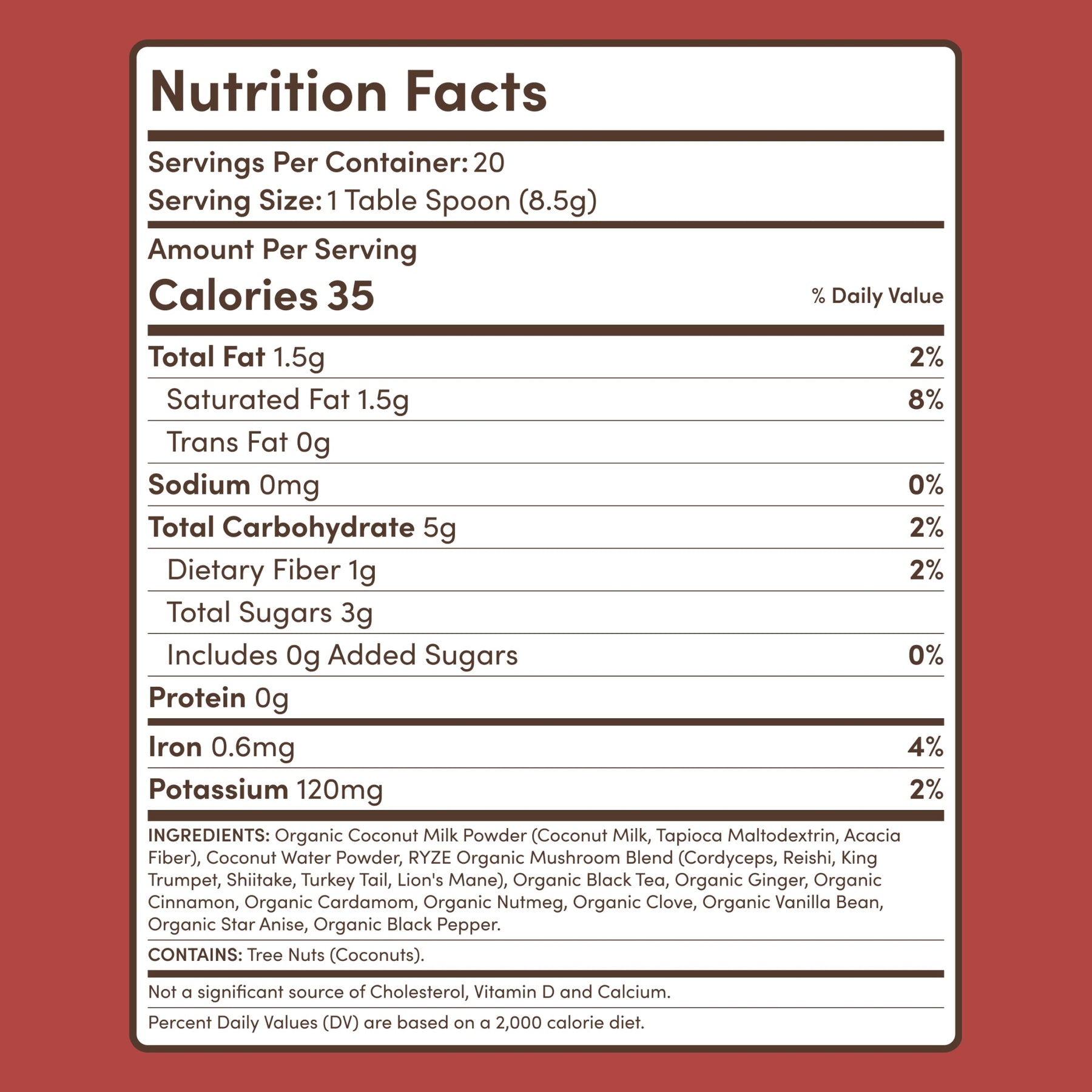 Chai (20 Servings) - Daily Pack
