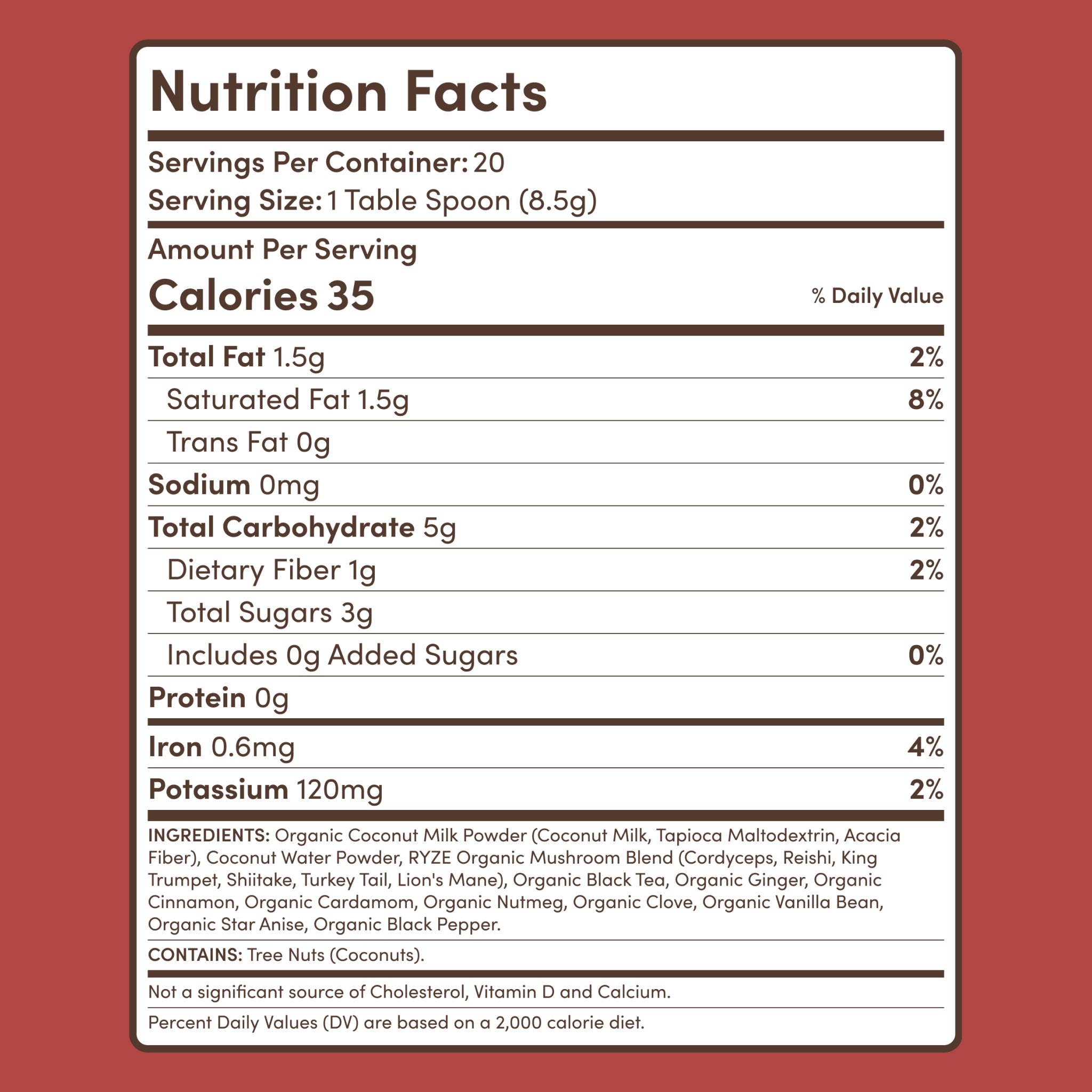 Chai (20 Servings) - Daily Pack