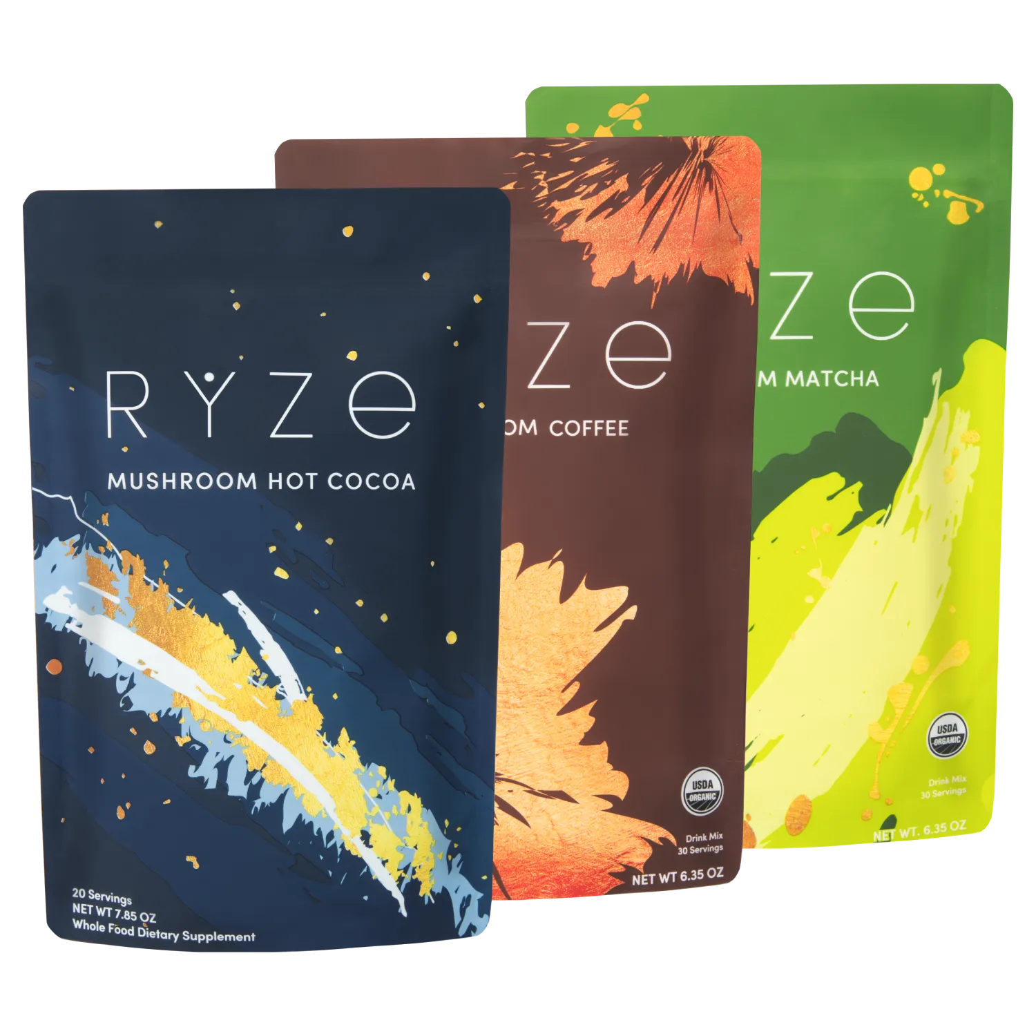 Ultimate Day + Night Bundle: Coffee + Matcha + Cocoa - Fresh Pair
