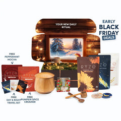 RYZE Ritual Set: Cocoa + Coffee - Travel Edit