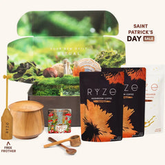 Mushroom Coffee Ritual Set - Fresh Pair