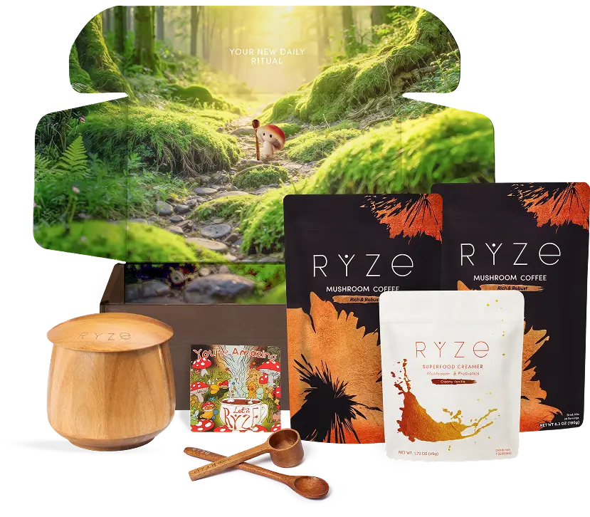 Ryze Dark Roast Ritual Set 3 Month Plan - Fresh Pair