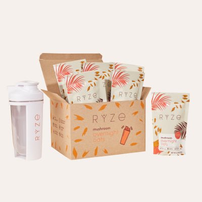 Mushroom Overnight Oats Starter Pack - Bright Touch