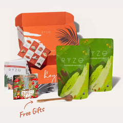 RYZE Organic Matcha Starter Kit (60 servings) - Classic Pick