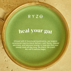 RYZE Organic Matcha Starter Kit (60 servings) - Classic Pick