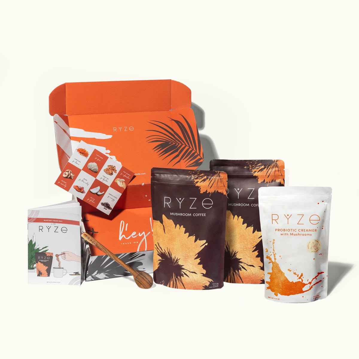RYZE Starter Kit + Creamer (2 Coffees + 1 Creamer) - Gift Ready