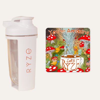 Shaker Bottle + FREE Gifts - Simple Use